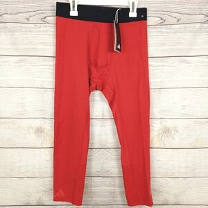Adidas Patrick Mahomes Red Compression Tights Size Medium New JE4330